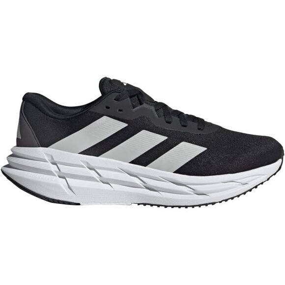 NWT adidas Men\'s Adistar 3 M Running Shoes Black/White/Grey Wide Size 11 US